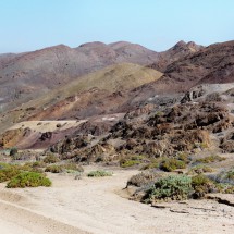 Beautiful slopes in the national Park Pan de Azucar